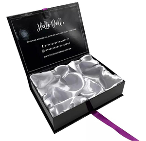 Luxury Square Black Magnetic Gift Box