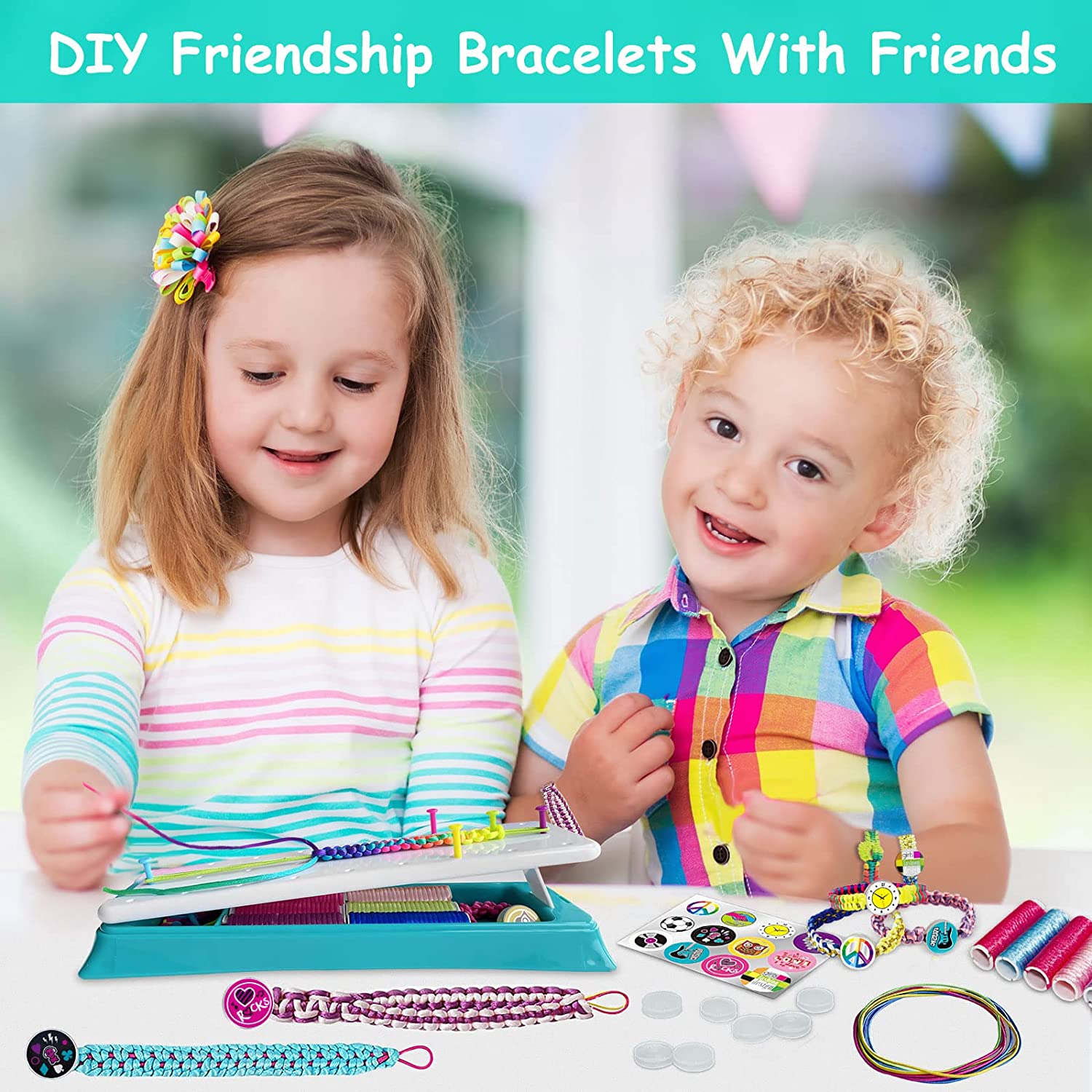 Bracelet Making Kit Arts And Crafts for Kids Ages 8-12