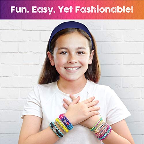 Age 8 9 10 11 12 & Teens 13 14 Year Old Making Kit with Charms Art & Craft Gift for Girls 