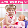 Kids Doctor Playset Pretend Play Medical Tools Box Kit for Kids