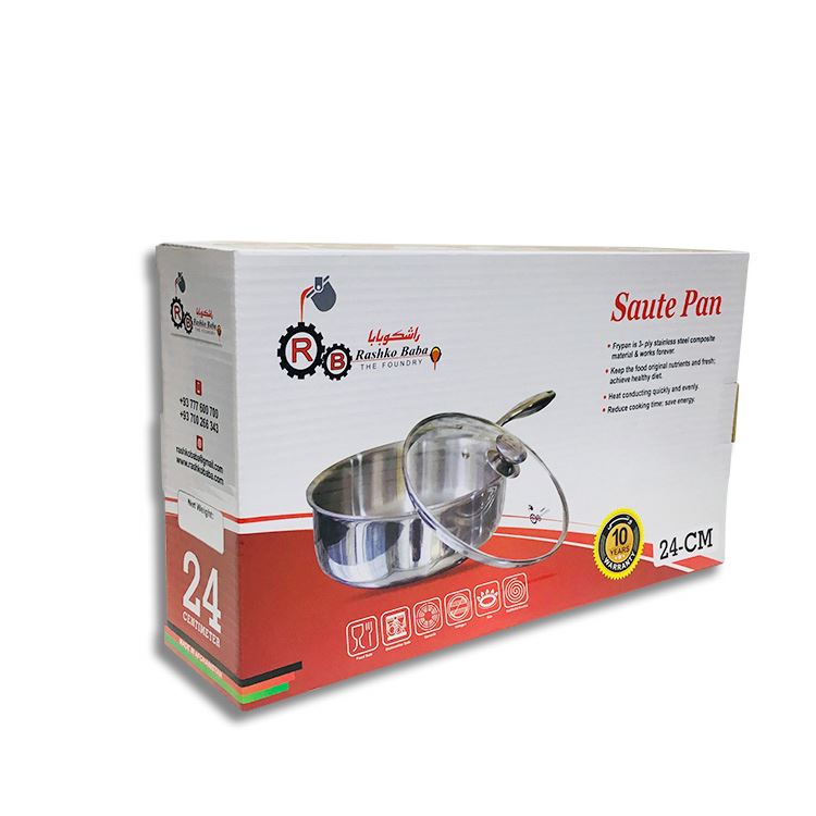 Kitchen Electric Frying Pan Corrugated Packaging Box