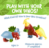 16 Pieces Magnetic Mix Or Match Dinosaurs Toy Play Set