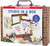 Arts And Crafts Vault - 1000+ Piece Craft Kit Library in A Box for Kids Ages 4 5 6 7 8 9 10 11 & 12 Year Old Girls & Boys