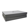 Custom Logo Printed Silver Gift Box with Lid
