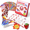 200 Sheets 20 Colors 6 Inch Double Sided Color Paper Craft Kit