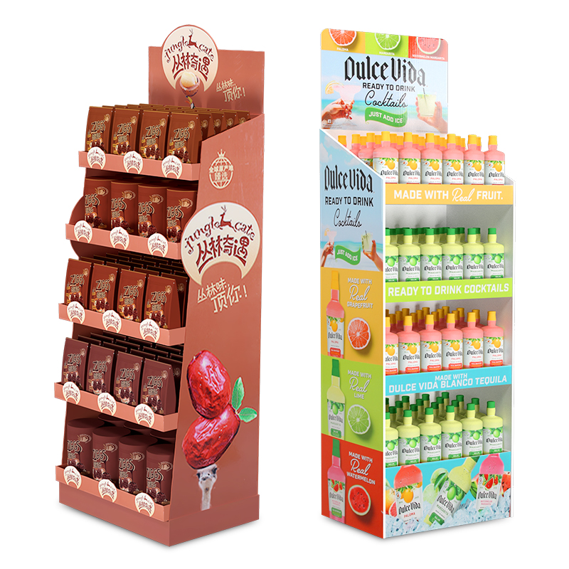 Custom Retail Beer Wine Corrugated Displays