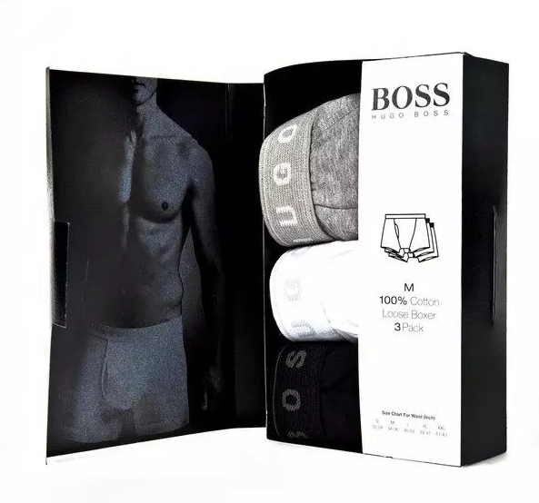 Custom Wholesale Logo Paper Drawer Underwear Box