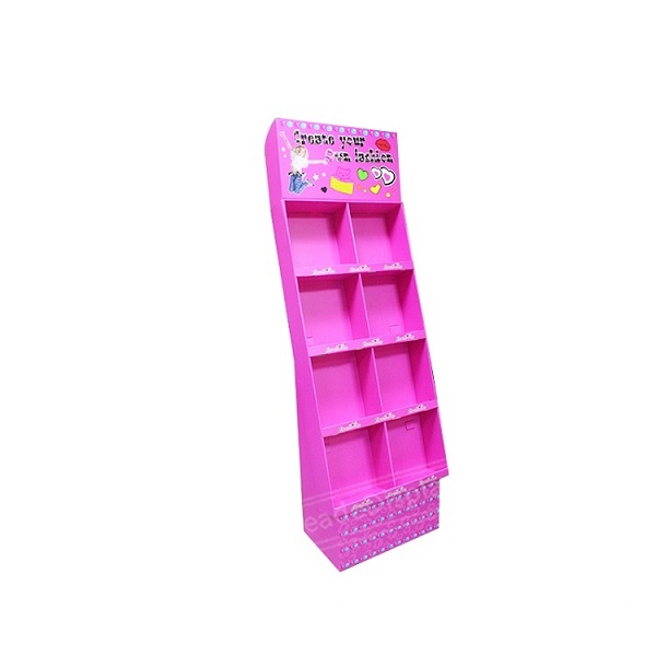 Custom Printing-Black Removable Header Product Display Stand