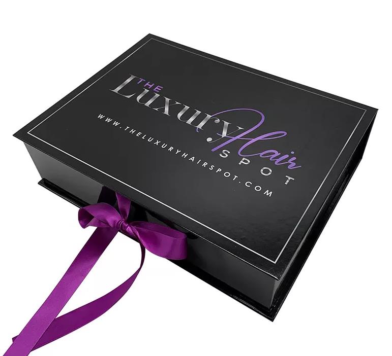 Luxury Square Black Magnetic Gift Box